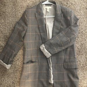 Plaid Blazer